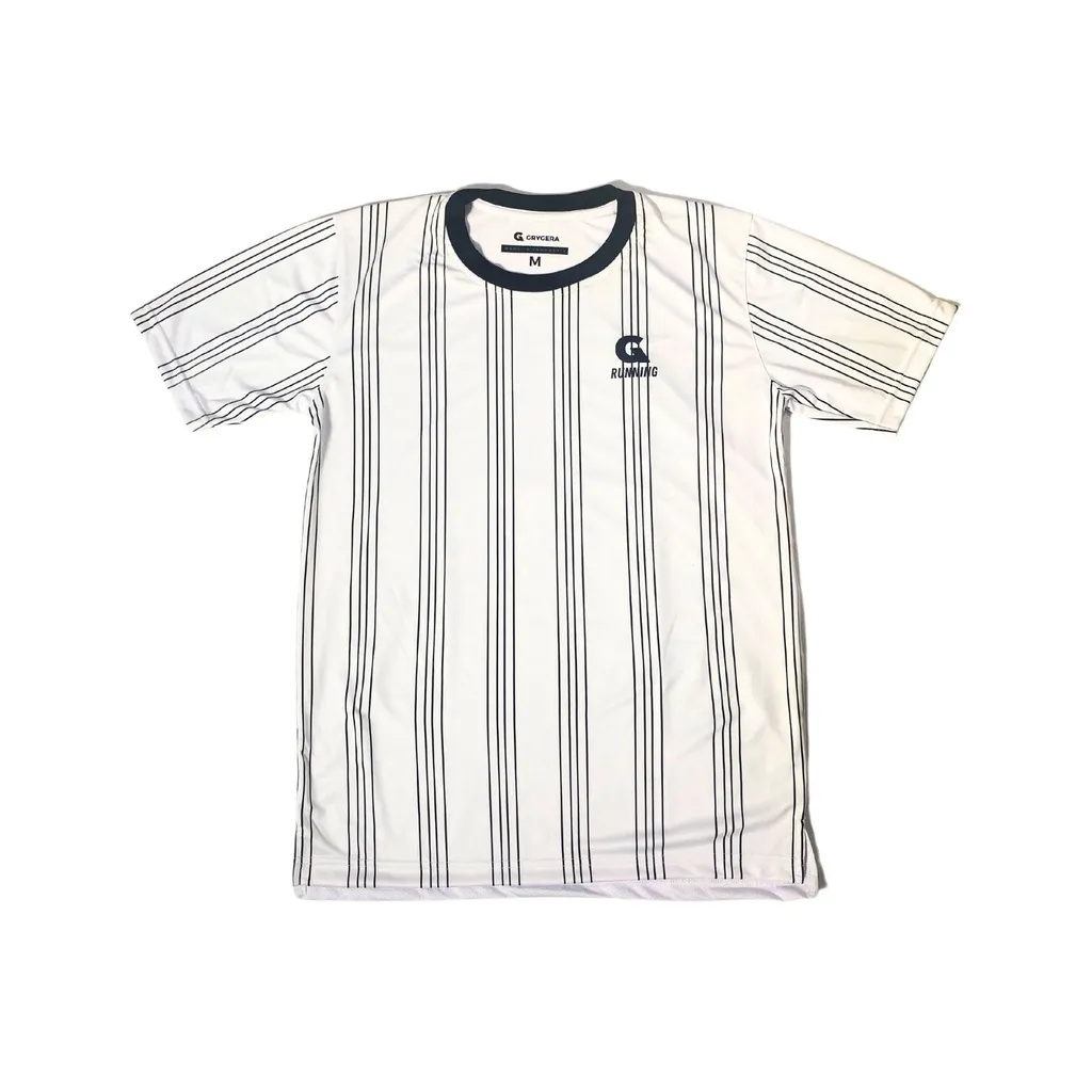 Baju/Jersey Lari Unisex - Stripe Running Jersey